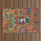 Mahayana Buddhist Samantabhadra Yab Yum Outdoor Rug Gallery Image 1