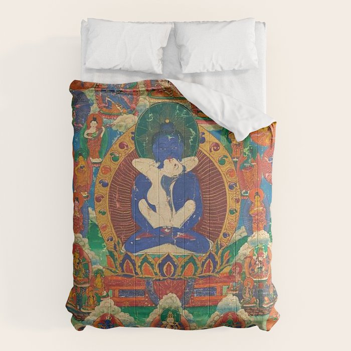Mahayana Buddhist Samantabhadra Yab Yum Comforter Gallery Image 6