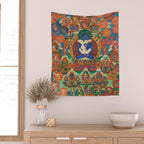 Mahayana Buddhist Samantabhadra Yab Yum Wall Tapestry Gallery Image 2