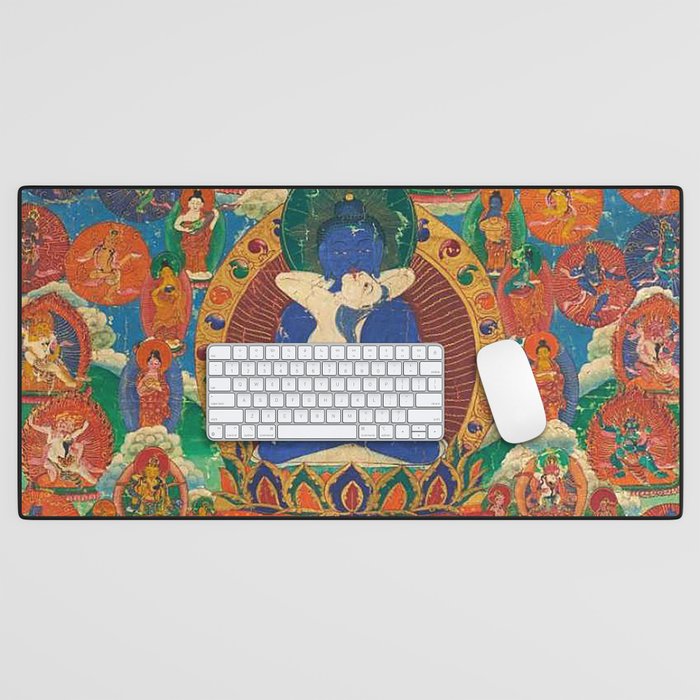 Mahayana Buddhist Samantabhadra Yab Yum Desk Mat Gallery Image 1