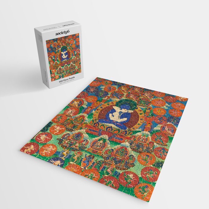 Mahayana Buddhist Samantabhadra Yab Yum Jigsaw Puzzle Gallery Image 2