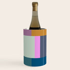 Playful Colorful Shapes 21  Wine Chiller Gallery Image 3