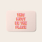 This Must Be The Place: The Peach Edition Bath Mat Gallery Image 1