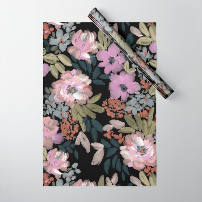 Viv Bloom Wrapping Paper Gallery Image 1