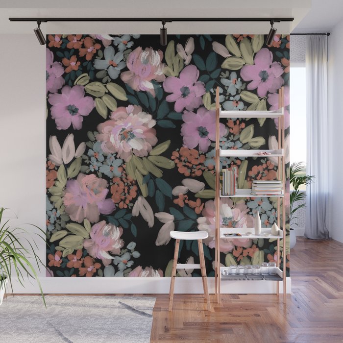 Viv Bloom Wall Mural Gallery Image 1