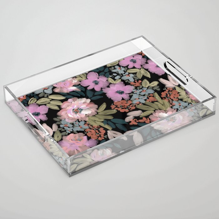 Viv Bloom Acrylic Tray Gallery Image 1