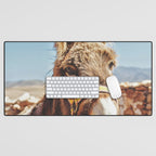 Donkey photo Desk Mat Gallery Image 1