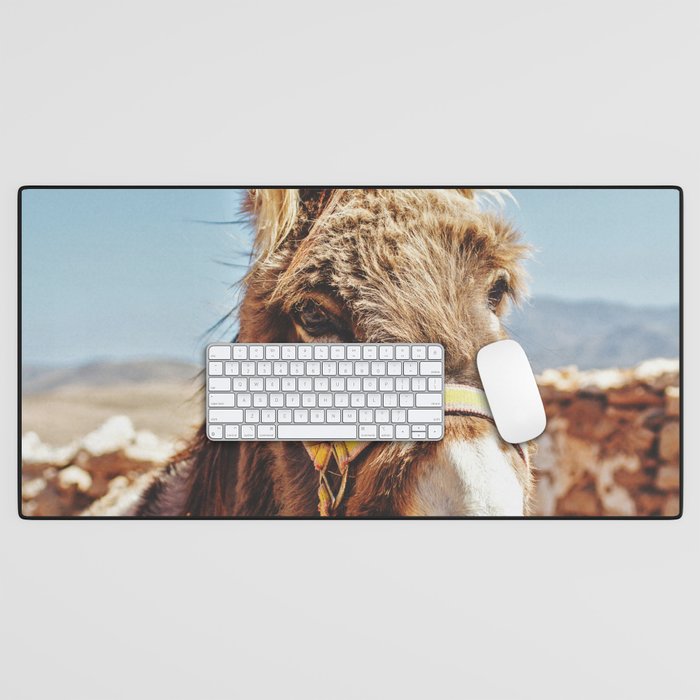 Donkey photo Desk Mat Gallery Image 1