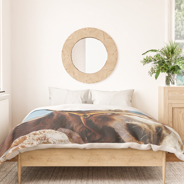 Donkey photo Duvet Cover Gallery Image 3