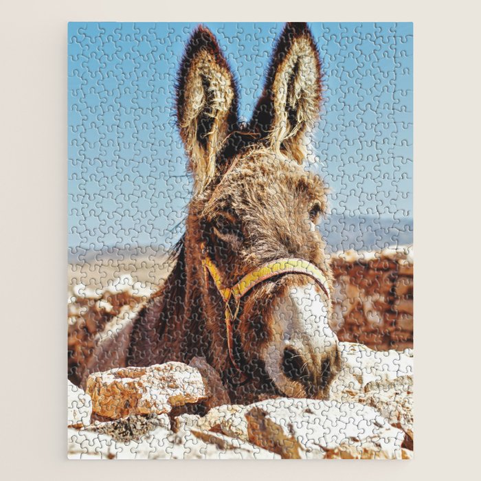 Donkey photo Jigsaw Puzzle Gallery Image 1