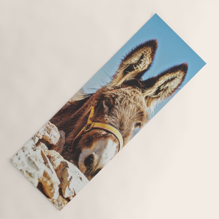 Donkey photo Yoga Mat Gallery Image 1