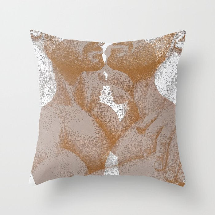 Bodies Entwined NOODDOODs Throw Pillow Gallery Image 6
