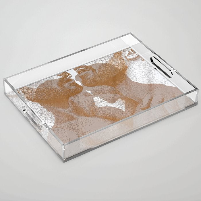 Bodies Entwined NOODDOODs Acrylic Tray Gallery Image 1