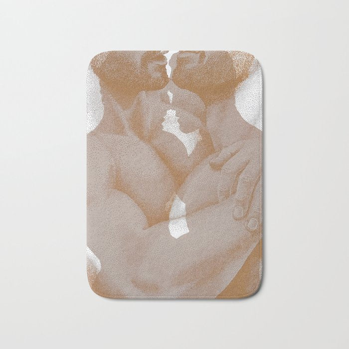 Bodies Entwined NOODDOODs Bath Mat Gallery Image 1