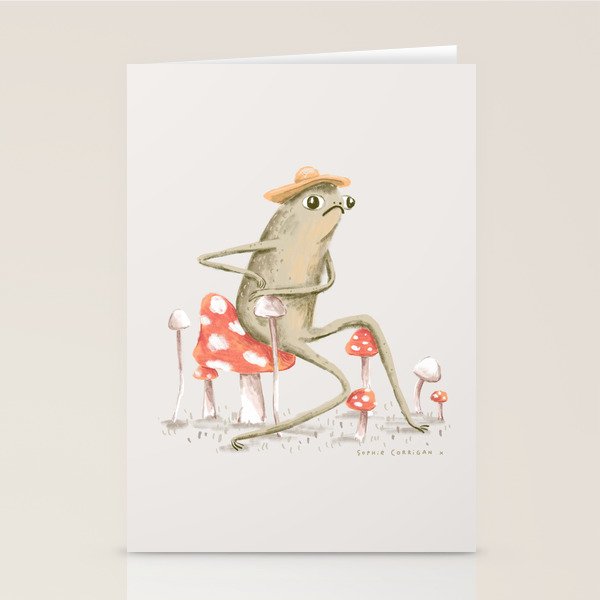Awkward Toad Stationery Card Gallery Image 2