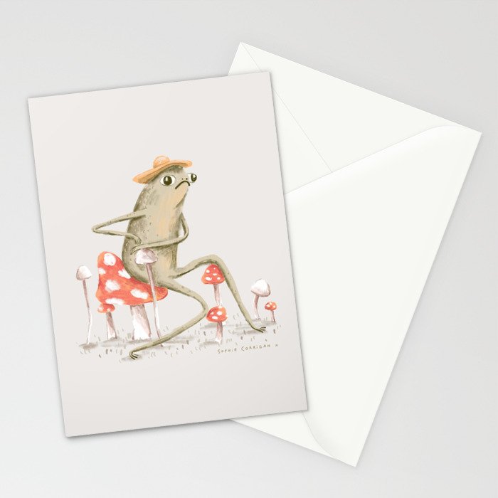 Awkward Toad Stationery Card Gallery Image 2