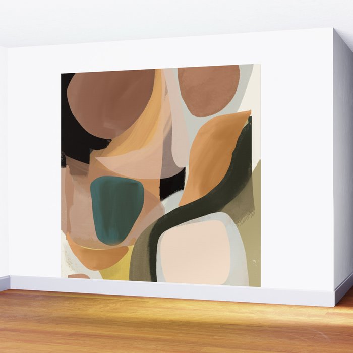 Modern Abstract Art 149 Wall Mural Gallery Image 2