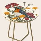 Little Bird and Flowers Side Table Gallery Image 2