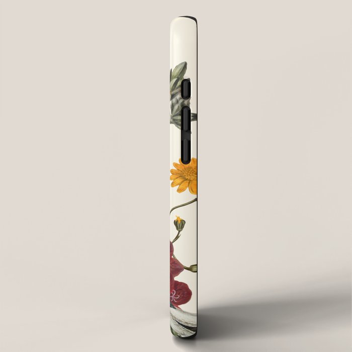 Little Bird and Flowers iPhone Case Gallery Image 2