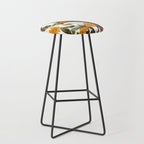 Little Bird and Flowers Stool Gallery Image 1