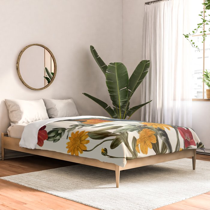 Little Bird and Flowers Comforter Gallery Image 2