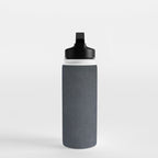 Charcoal Velvet Water Bottle Gallery Image 3