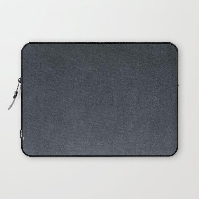 Charcoal Velvet Laptop Sleeve Gallery Image 1