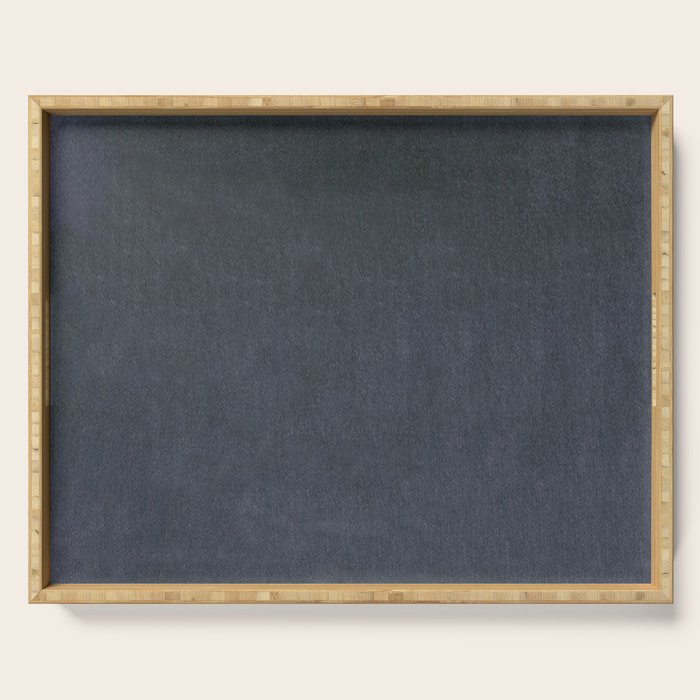 Charcoal Velvet Serving Tray Gallery Image 1