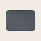 Charcoal Velvet Bath Mat Gallery Image 1
