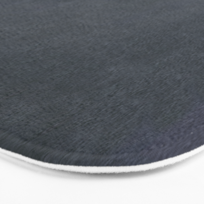 Charcoal Velvet Bath Mat Gallery Image 3