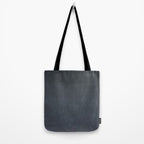 Charcoal Velvet Tote Bag Gallery Image 2