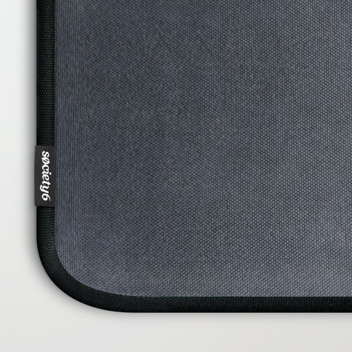 Charcoal Velvet Laptop Sleeve Gallery Image 3