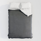Charcoal Velvet Duvet Cover Gallery Image 6