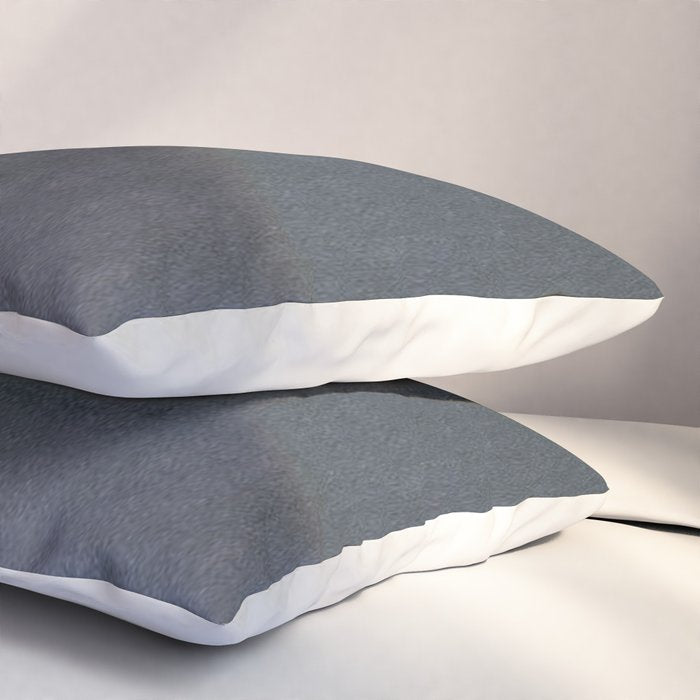 Charcoal Velvet Pillow Sham Gallery Image 3