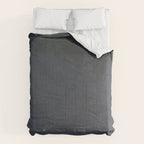 Charcoal Velvet Comforter Gallery Image 6
