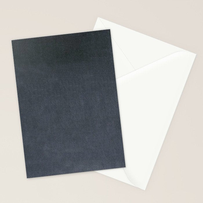 Charcoal Velvet Stationery Card Gallery Image 2