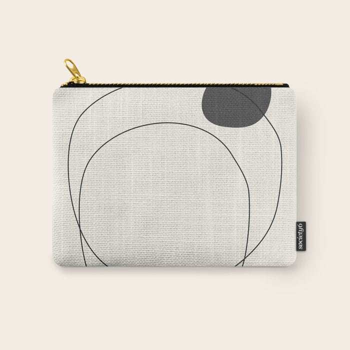 Abstract line art 79 Carry All Pouch Gallery Image 1