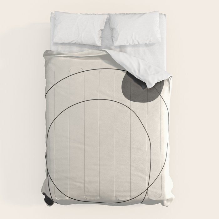 Abstract line art 79 Comforter Gallery Image 1