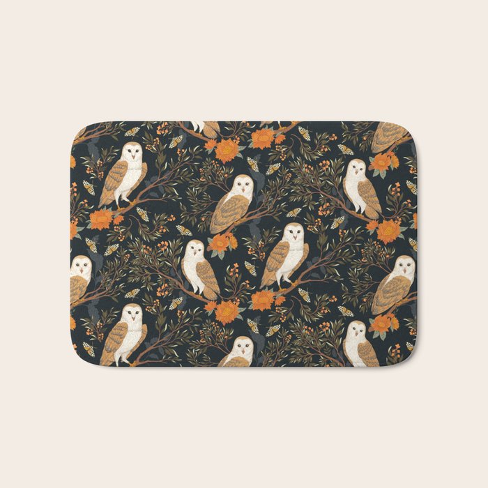 Night Owl Bath Mat Gallery Image 1