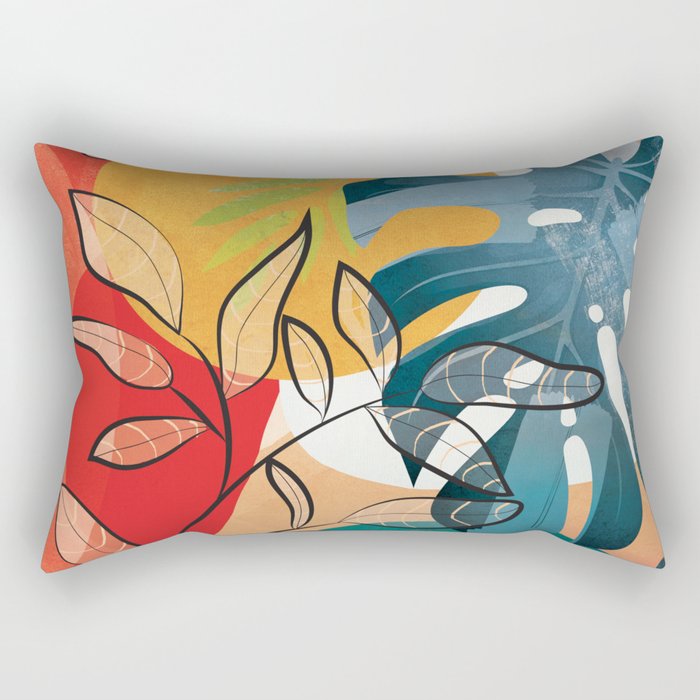 Peaceful Garden Feelings 07 Rectangular Pillow Gallery Image 2