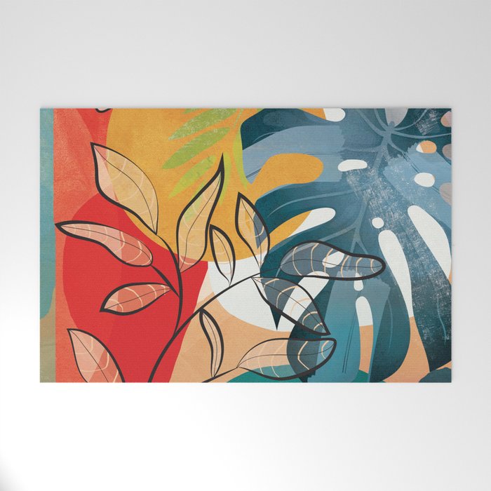 Peaceful Garden Feelings 07 Welcome Mat Gallery Image 1