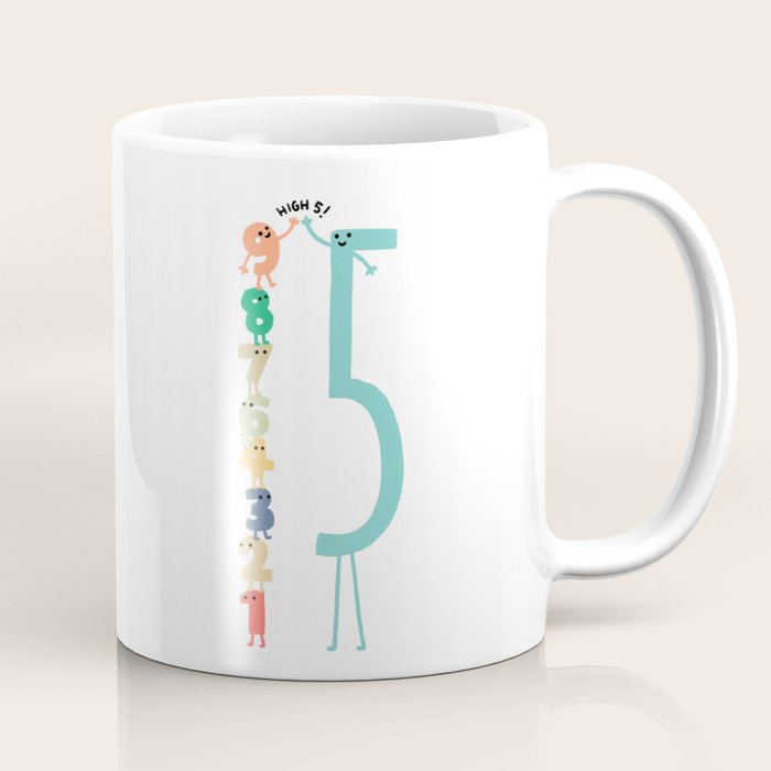 High 5! Coffee Mug Gallery Image 1