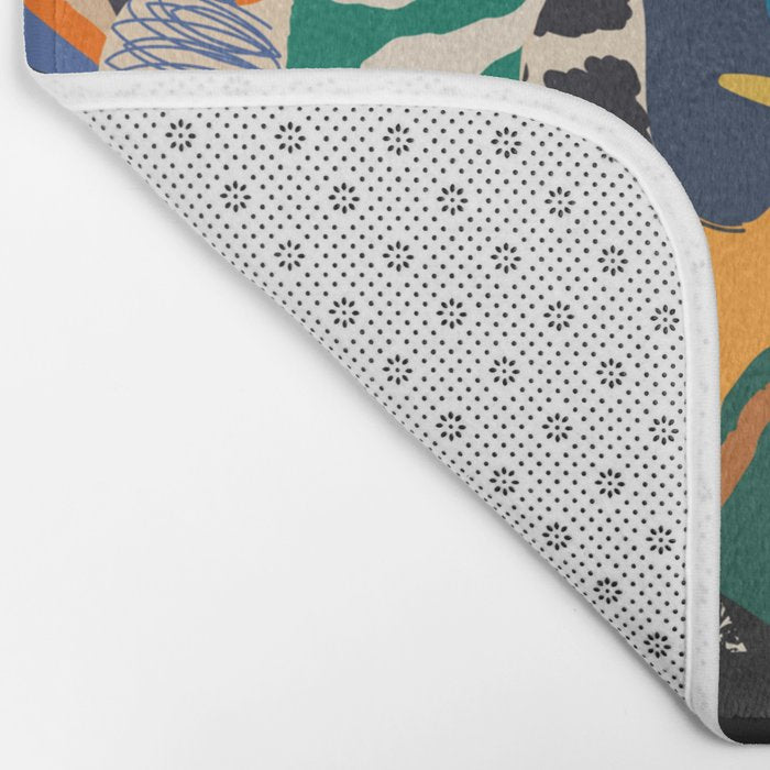 POP COLLAGE 01: Wild Edition Bath Mat Gallery Image 2