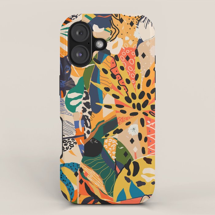 POP COLLAGE 01: Wild Edition iPhone Case Gallery Image 1