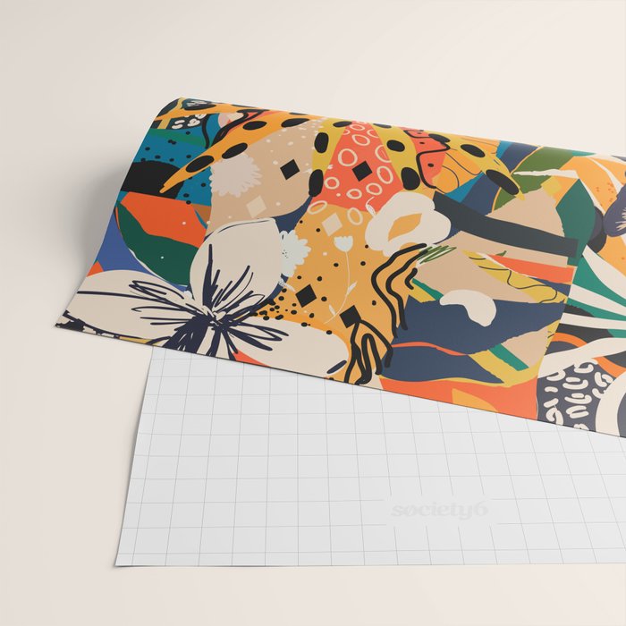 POP COLLAGE 01: Wild Edition Wrapping Paper Gallery Image 2