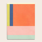 Vibrant Pastel Tones Unique Geometric Design Notebook Gallery Image 4