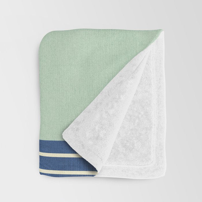 Vibrant Pastel Tones Unique Geometric Design Throw Blanket Gallery Image 3