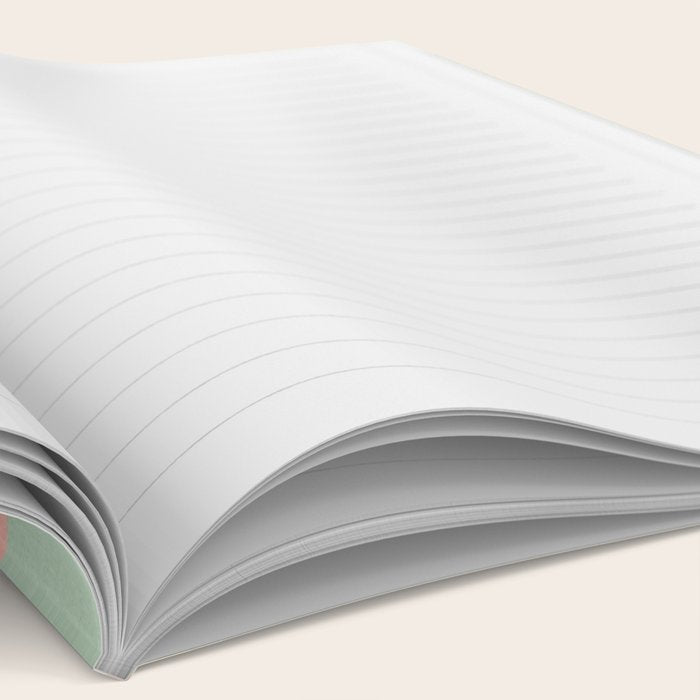 Vibrant Pastel Tones Unique Geometric Design Notebook Gallery Image 2