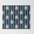 Floral Filigree Throw Blanket Gallery Image 2