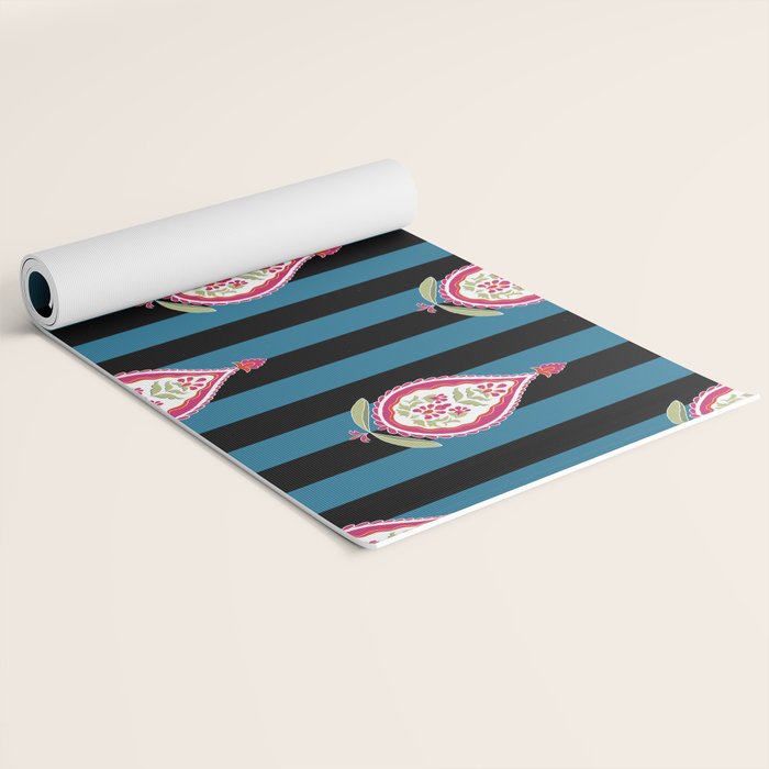 Floral Filigree Yoga Mat Gallery Image 2